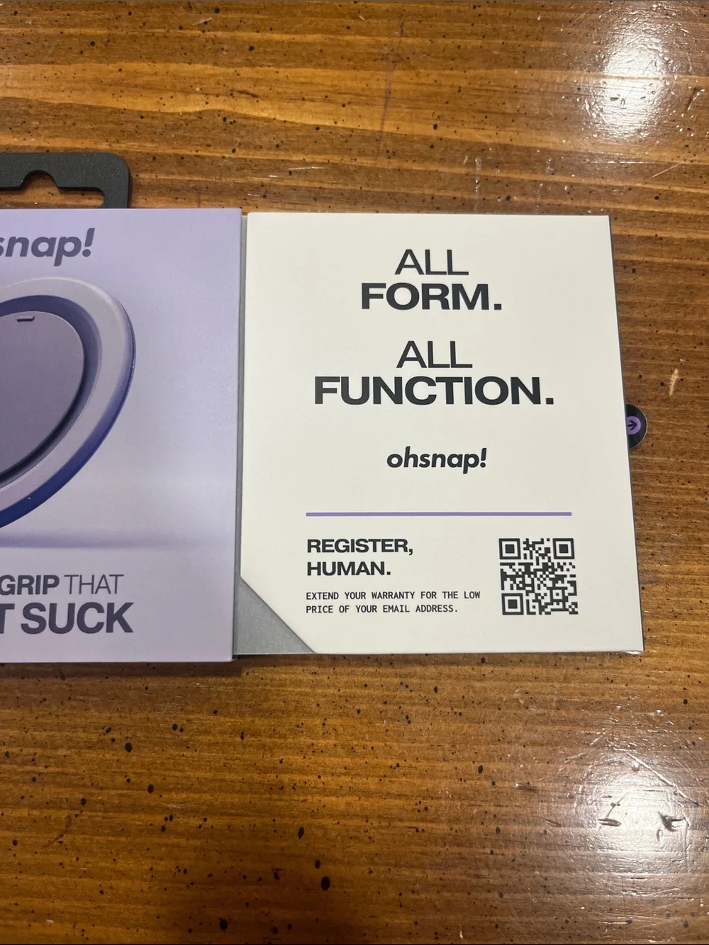 ohsnap! The Phone Grip that doesn’t suck Orchid